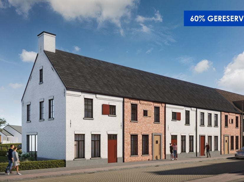 AANKOOP MOGELIJK AAN 6% BTW! <br />
Nieuwbouwwoningen in centrum Brecht!<br />
Het nieuwbouwproject bestaat uit 5 woningen met bovengrondse parkeerpla