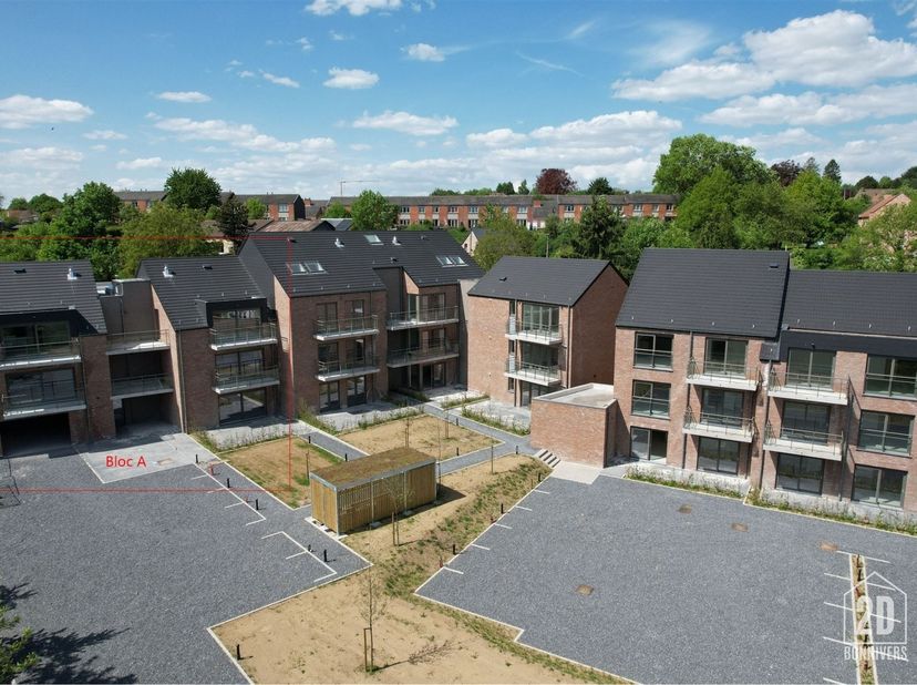 Op een steenworp van het centrum van Jodoigne biedt de Résidence "Grand Moulin" een appartement van ****93m², met *****2 kamers, in een rustige omgevi