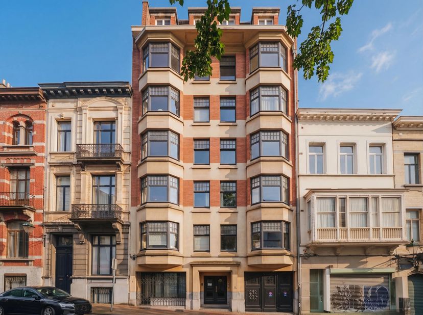 Victoire Junot presenteert u exclusief dit mooie charmante appartement van ±116 m². Deze elegante ruimte omvat een ruime woonkamer, een karaktervolle
