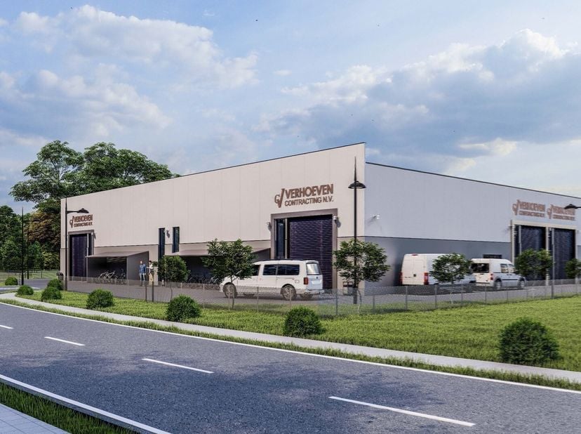 Nieuw bedrijvenpark met 24 CASCO+ units op een boogscheut van TONGEREN<br />
(fase 1: 14 units)<br />
De units variëren van 195 tot 600 m² en zijn inc