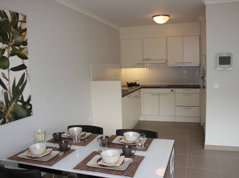 Zeer mooi appartement met 1 slaapkamer in residentieel project "De Schalk", uitzonderlijk gunstig gelegen nabij kruising A12 Brussel-Antwerpen en N16