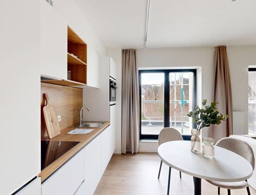                                         Studio avec coin lit à louer à Diegem, € 880
