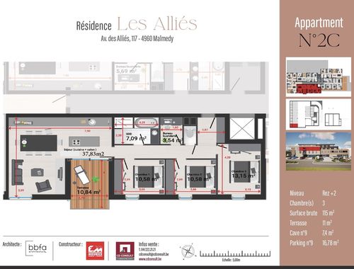                                         Appartement à vendre à Malmedy, € 419.000
