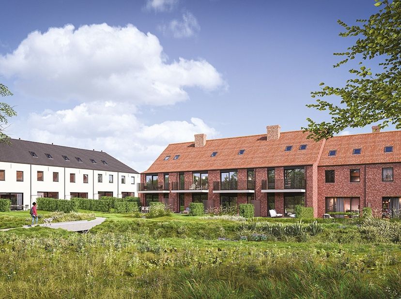 Een landelijke nieuwbouwwoning met zichten op de heuvels en gelegen in een klein aangelegd parkje.&amp;nbsp;<br />
<br />
Een aanrader als u op zoek bent