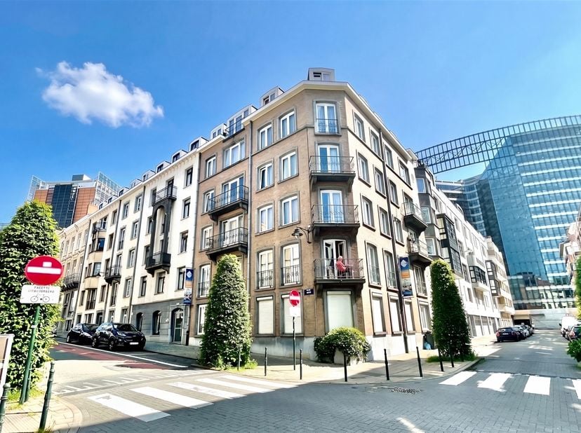 Deze volledig gerenoveerde en smaakvol gemeubelde studio is gelegen in de uitstekend onderhouden residentie "Europark" (bouwjaar 2000) en geniet van e