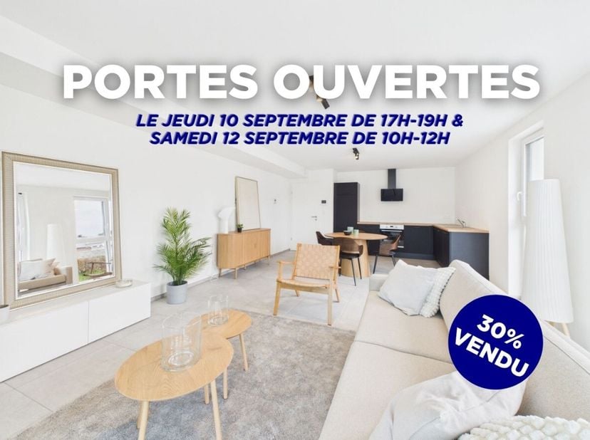 Kom dit appartement bezichtigen tijdens onze opendeurdagen op 10 september van 17.00 tot 19.00 uur en op 12 september van 10.00 tot 12.00 uur!ERA B-LU