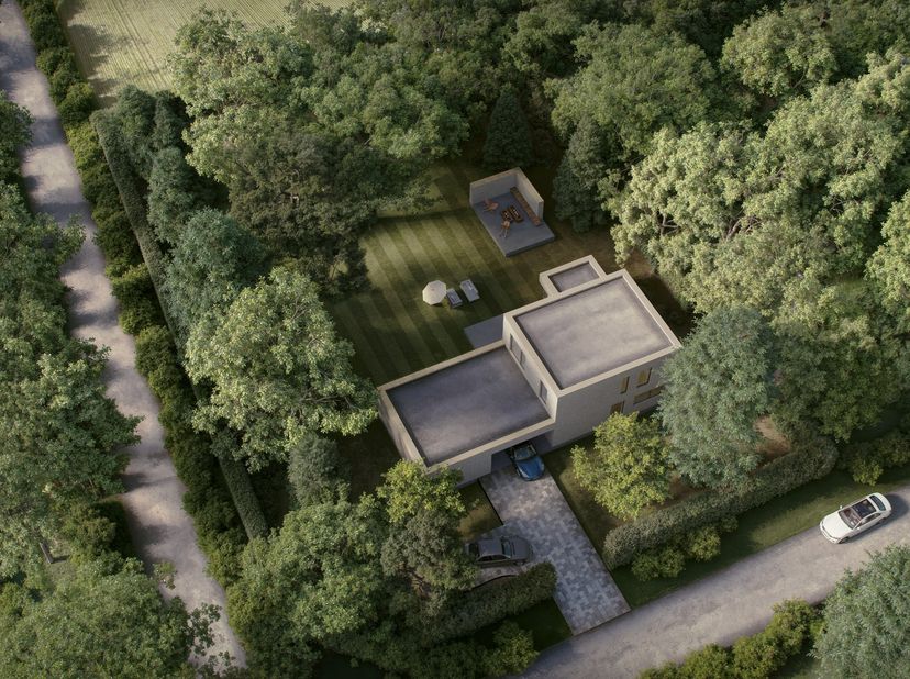 Perceel bouwgrond van 1.991 m² (lot 1) geschikt voor open bebouwing, rustig en groen gelegen, grenzend aan natuurgebied achteraan. <br />
<br />
Op 5