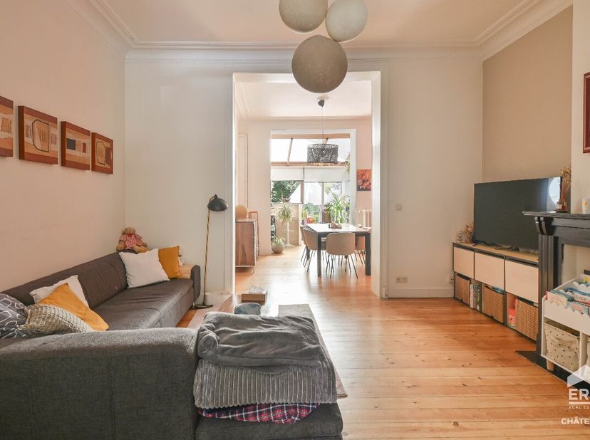 [[ CE BIEN PARTICIPE À LA JOURNÉE MAISONS OUVERTES ERA LE 13/6 DE 13:00 À 14:00 ]] Appartement 2 chambres avec terrasse et jardin  UccleERA Châtelain