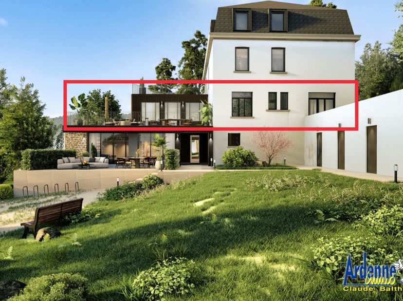 Appartement GLV: uitzonderlijke ruimte met 3 kamers, een ruime salon en een badkamer met bad en douche.<br />
Info+: overdekt terras van 55 m² met zic