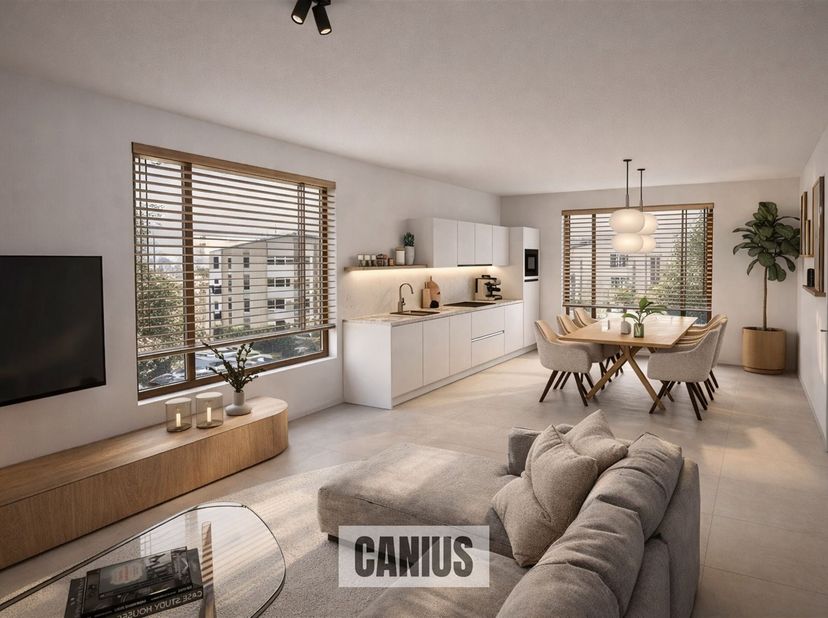 APPARTEMENT A VENDRE A SINT-TRUIDEN<br />
<br />
Vue sur la verdure ou sur le centre-ville animé ? Grâce aux appartements d'angle, vous bénéficiez d