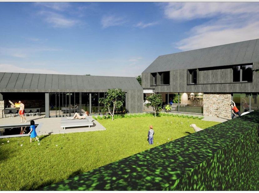 Nieuwbouwproject op toplocatie!<br />
Dit ambitieuze en exclusieve project in Durbuy omvat twee luxueuze villas die op heden vergund zijn als vakantie
