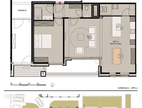                                         Appartement te koop in Ieper, € 275.000
