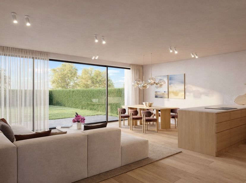 In de residentie Rokerij, bevindt zich deze ruime duplex stapelwoning met een aangename tuin en terras. Dankzij de private inkom ervaart u hier het co