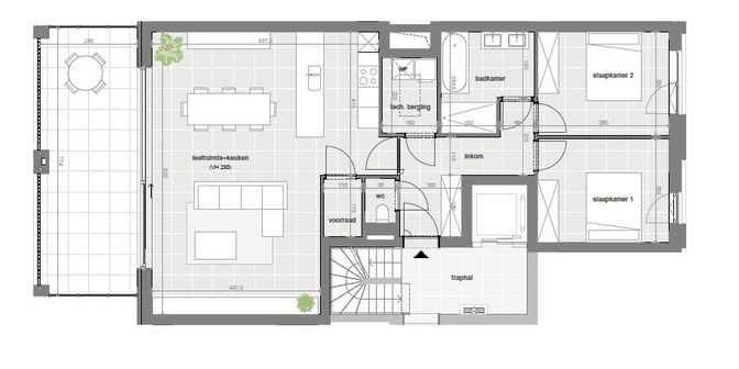 Appartement te koop in Luit.-Gen. Gérardstraat 18 bus A2.3, 8520 Kuurne