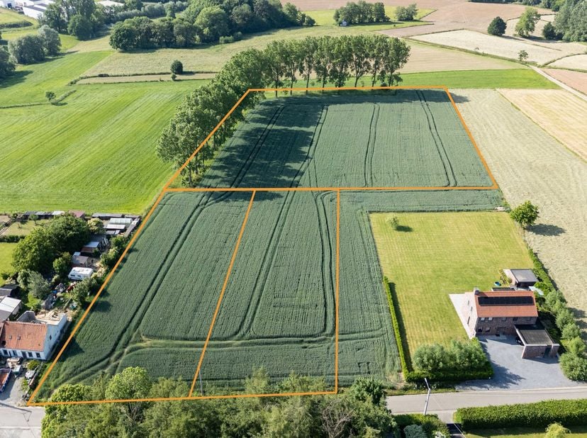 Situés dans le quartier recherché de Beaufaux à Ellezelles, ces terrains à bâtir exceptionnels offrent de nombreuses possibilités. L’ensemble comprend