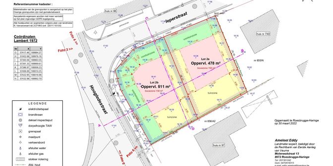 Grond te koop in Ieperstraat 73H, 8610 Kortemark