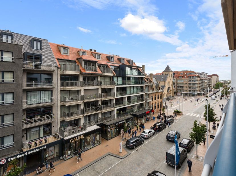 Studio meublé situé en plein centre, dans la rue commerçante de Nieuport-Bain, à proximité de la place Saint-Bernard, de la digue et de la plage.<br /