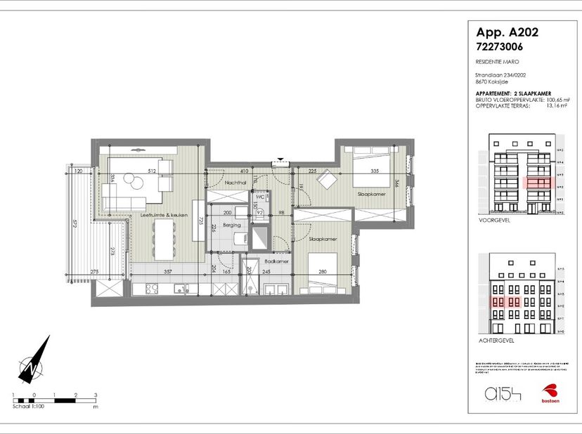 Saint-Idesbald : luxueux appartement neuf avec terrasse spacieuse à proximité du centre ! Action temporaire : Achetez avant le 1er juillet et recevez