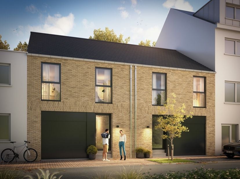 Hectaar bouwt twee energiezuinige en praktisch ingerichte nieuwbouwwoningen te Wemmel.<br />
De woningen zijn gelegen in een rustige straat,&amp;nbsp;dood