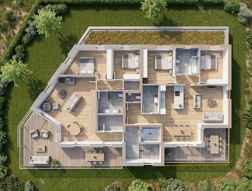                                         Penthouse à vendre à Genk, € 370.000
