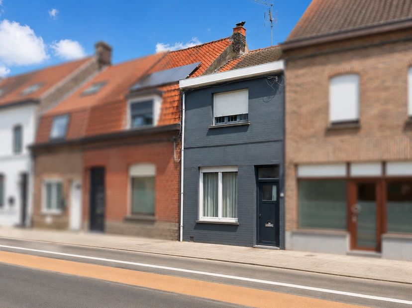 Op zoek naar een betaalbare woning met potentieel? Deze gezellige rijwoning in Herseaux biedt een praktische indeling, veel natuurlijk licht en een aa