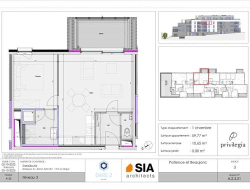                                         Appartement à vendre à Glain, € 213.174
