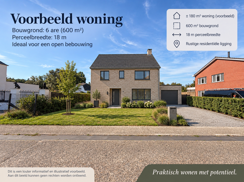 Terrain à vendre à Wolfdonksteenweg 31 boîte B,
                    3201 Langdorp