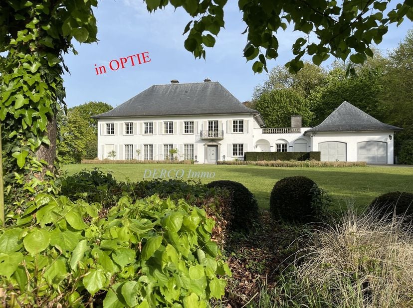 -----------------<br />
in OPTIE !<br />
-----------------<br />
* op slechts 10 min van LEUVEN - AARSCHOT<br />
* gelegen naast het beschermd park va