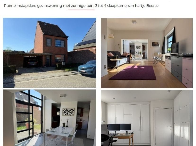 RUIME INSTAPKLARE GEZINSWONING MET ZONNIGE TUIN 3 tot 4 SLAAPKAMERS CENTRUM BEERSE<br />
<br />
Meer info op https://test63456.my.canva.site/te-koop-m