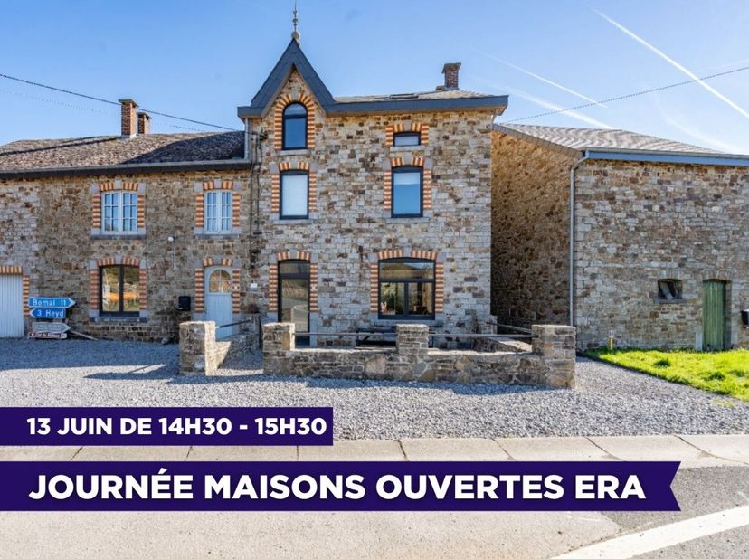 [[ CE BIEN PARTICIPE À LA JOURNÉE MAISONS OUVERTES ERA LE 13/6 DE 14:30 À 15:30 ]]ERA B-LUX a le plaisir de vous présenter cette superbe maison rénové