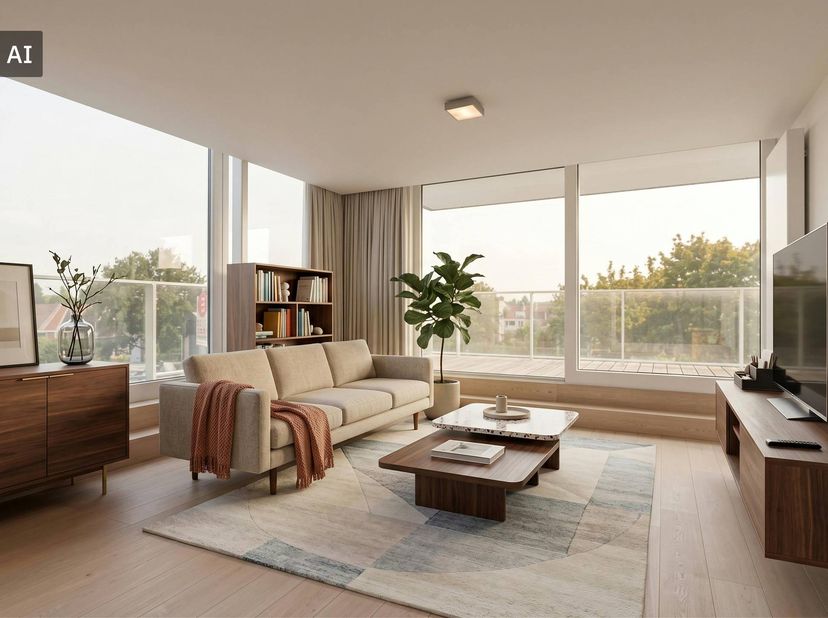 Appartement te koop in Gaston Roelandtsplein 12 bus 03.01,
                    8310 Assebroek