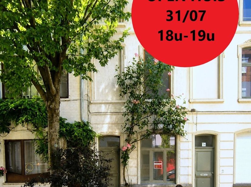 OPEN HUIS VRIJDAG 31/07 van 18u tot 19u.<br />
Op een toplocatie in de geliefde Visserijwijk, op wandel- en fietsafstand van het historische centrum v