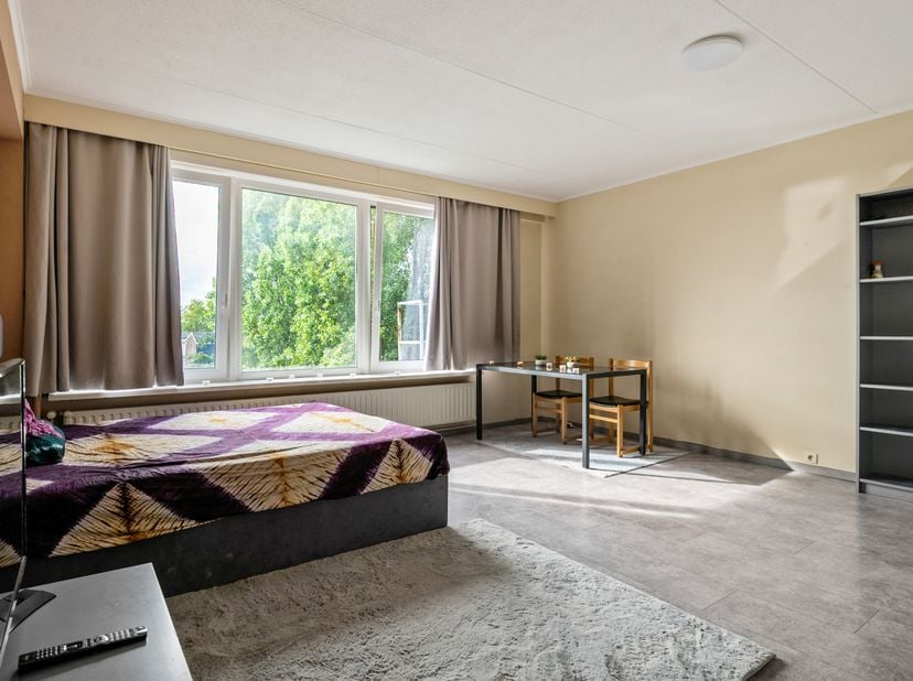 Ce studio bénéficie d'un emplacement privilégié, au rond-point de la célèbre Belgiëlei. Ce quartier animé d'Anvers est entouré de nombreux lieux incon