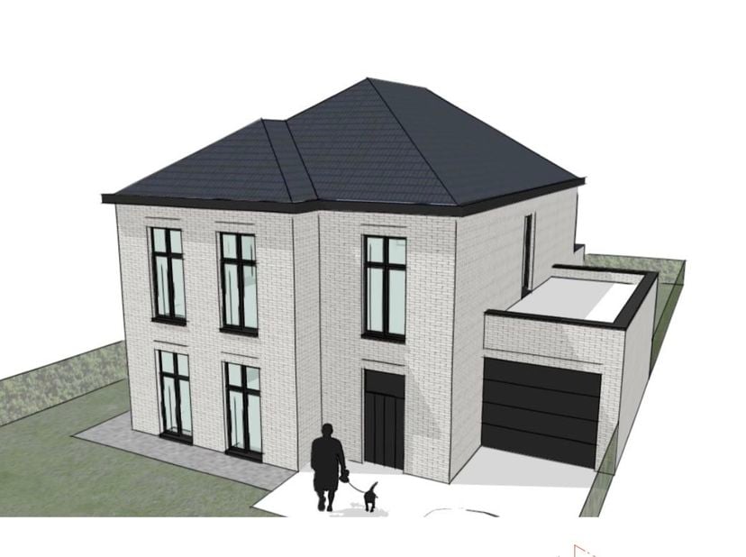 Te koop: ruime nieuwbouwwoning in open bebouwing, momenteel in ruwbouwfase.<br />
<br />
De woning heeft een bewoonbare oppervlakte van ongeveer 240 m