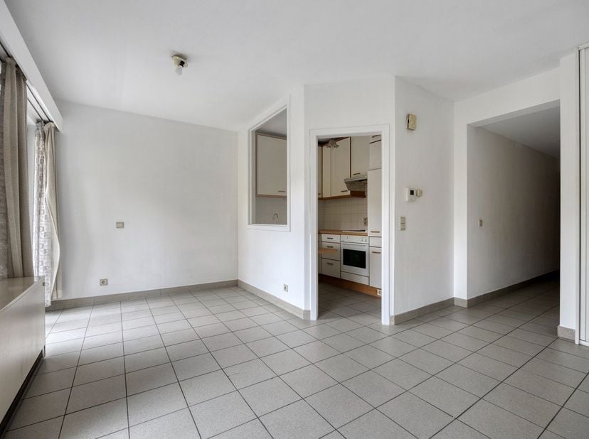 Studio de 39 m² situé au premier étage d'un immeuble avec ascenseur.<br />
<br />
Composition : hall d'entrée, salon/chambre avec terrasse, cuisine, t