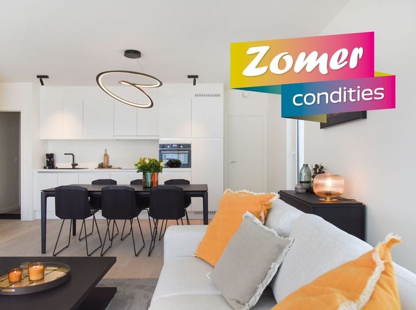 Laatste kans om op deze toplocatie langs de Moervaart te wonen.&amp;nbsp;Dit appartement D 2.4 (85m²) in Residentie Zoete Vaart IIII Blok D heeft een grot