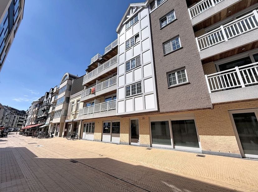 In residentie Royal aan Zee, gelegen in de Vlamingstraat, bevindt zich dit ruime gelijkvloerse appartement. Dankzij de centrale ligging bevinden het s