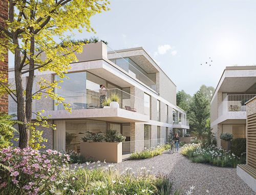                                        Gelijkvloers app. te koop in Maaseik, € 310.000
