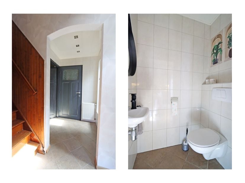 Deze deels gerenoveerde gezinswoning is zeer ruim en praktisch ingedeeld met o.a. vijf slaapkamers, twee badkamers en een zolder met tal van mogelijkh