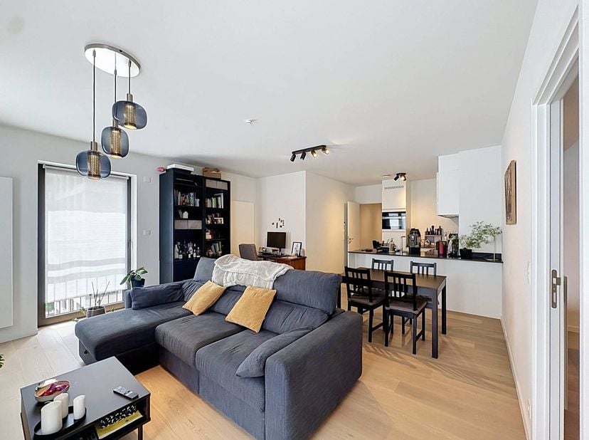 Bruxelles : Cet appartement d'une chambre de 71 m² est situé au 5ème étage du batiment Brooklyn.<br />
<br />
L'appartement se compose d'un hall d'ent