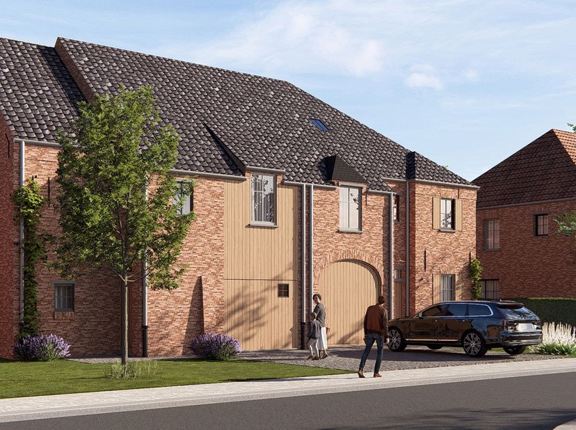 In het exclusieve nieuwbouwproject Vogelzang, gelegen aan de Vogelzangstraat in Zonhoven, presenteren wij lot 6: een stijlvolle pastorijwoning op een