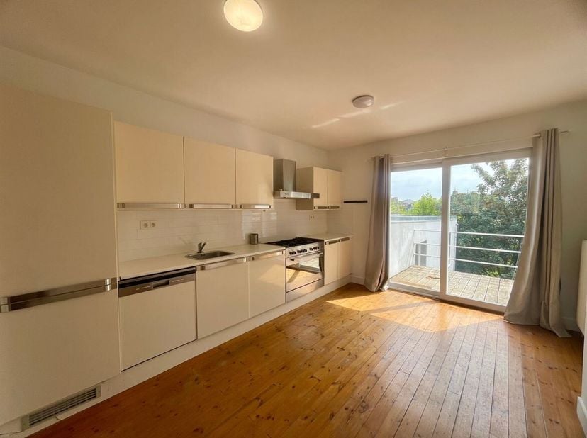 1-slaapkamer appartement met terras op toplocatie in Antwerpen Zuid!<br />
Ligging: Ideaal gelegen op het bruisende Zuid, een van de meest gegeerde wo