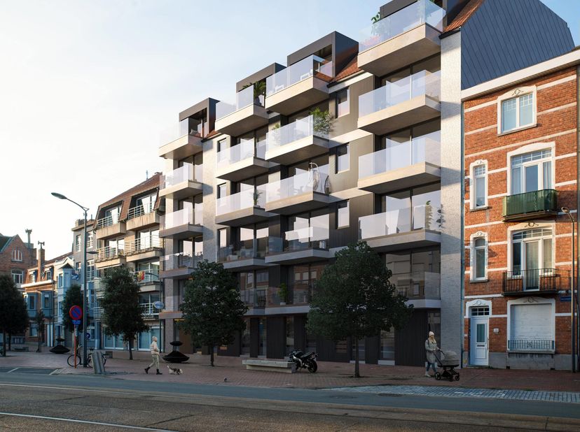 In de belle-époquewijk van Blankenberge verrijst binnenkort het nieuwbouwproject The Square. Het project omvat in totaal 33 units opgetrokken volgens