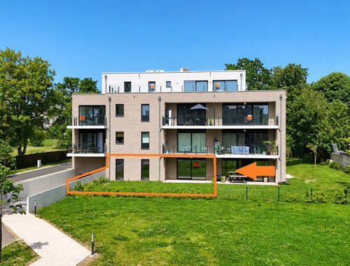                                        Gelijkvloers app. te koop in Rocourt, € 278.650
