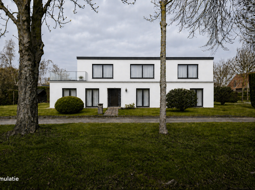 À VENDRE À SCHELDERODE<br />
Vous recherchez une maison à fort potentiel dans un endroit calme ? Cette maison située au calme offre de nombreuses poss