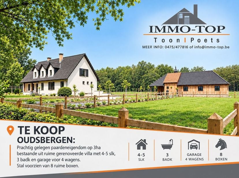 Huis te koop in Gommersstraat 25,
                    3660 Opglabbeek