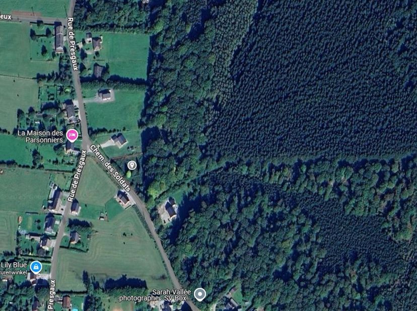 Ontdek de perfect locatie voor een nieuwe woning op dit prachtig perceel gelegen aan de Chemin de Soldats in Couvin. Uw tuin, gelegen in een bosgebied