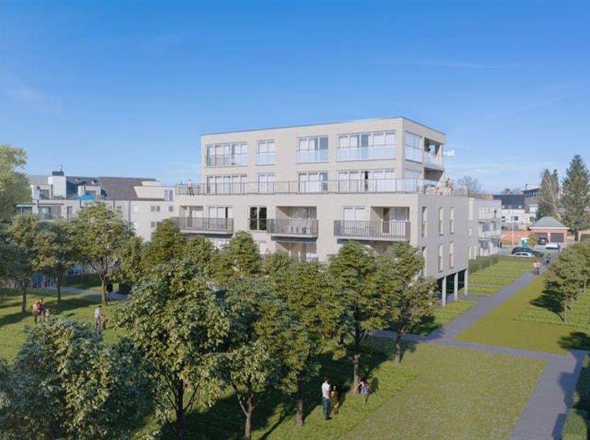 Recent appartement, instapklaar op topligging in Mol-centrum.  Indeling; inkomhal, woonkamer met open ingerichte keuken, 2 slaapkamers, badkamer, berg