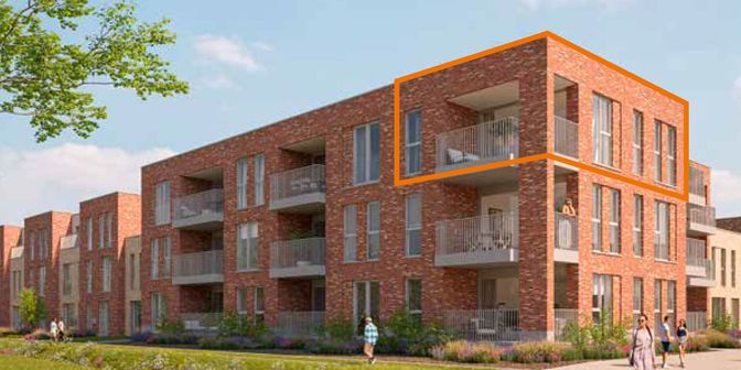 Appartement te koop in Gevallen Astronautplein 1, 2110 Wijnegem