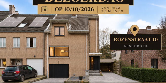 Huis te koop in Rozenstraat 10, 8310 Assebroek
